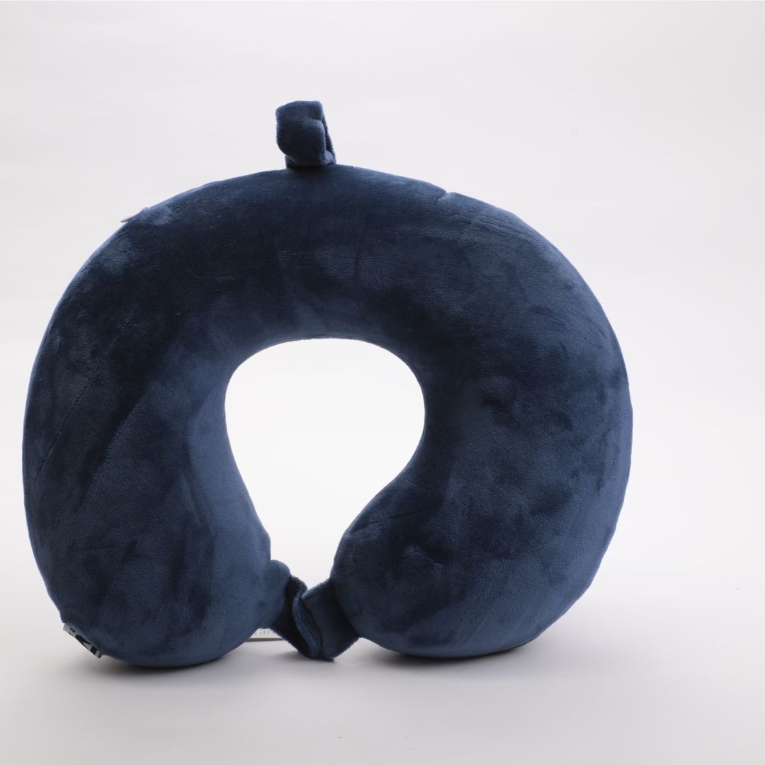 Nordic Simple Spandex Ultra-soft U-shaped Pillow - Sapphire