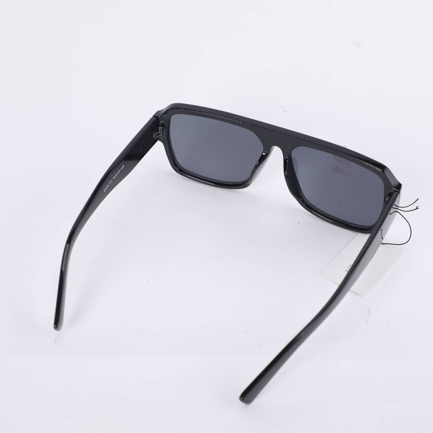 Large Frame Men's Sunglasses - Black