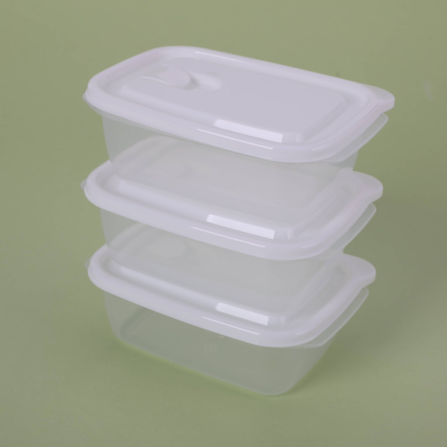 Food Storage Container with Vent - 3 Pcs - 610ml