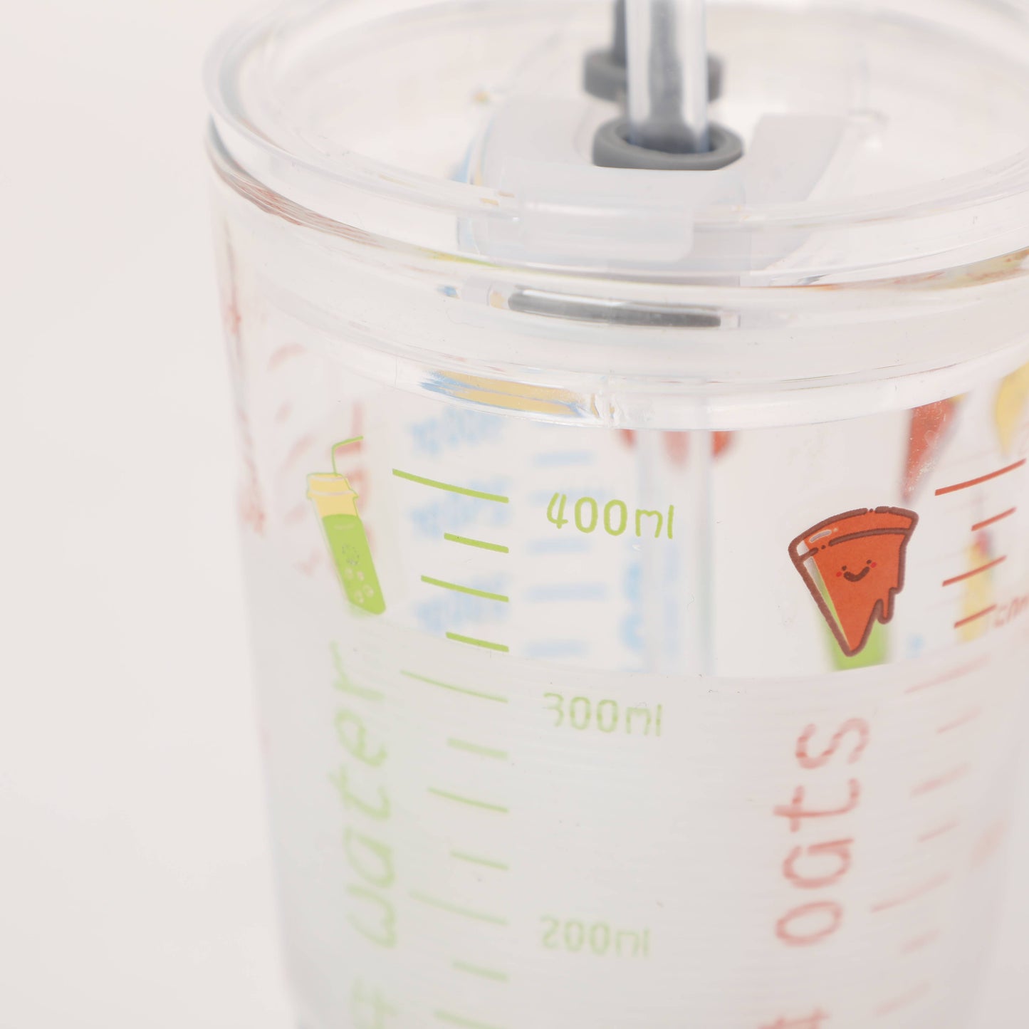 Ice Cream Oat Tumbler with Straw