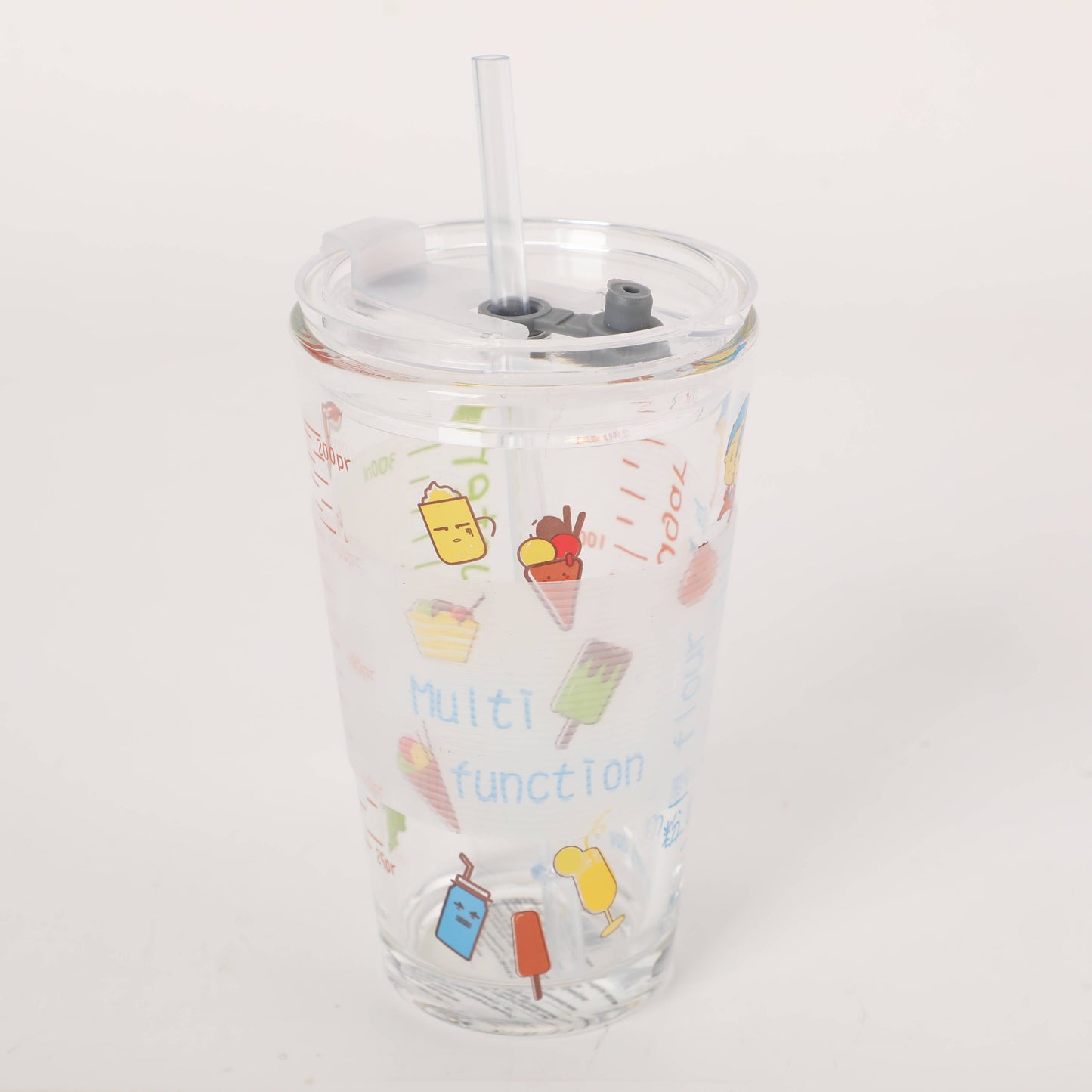 Ice Cream Oat Tumbler with Straw