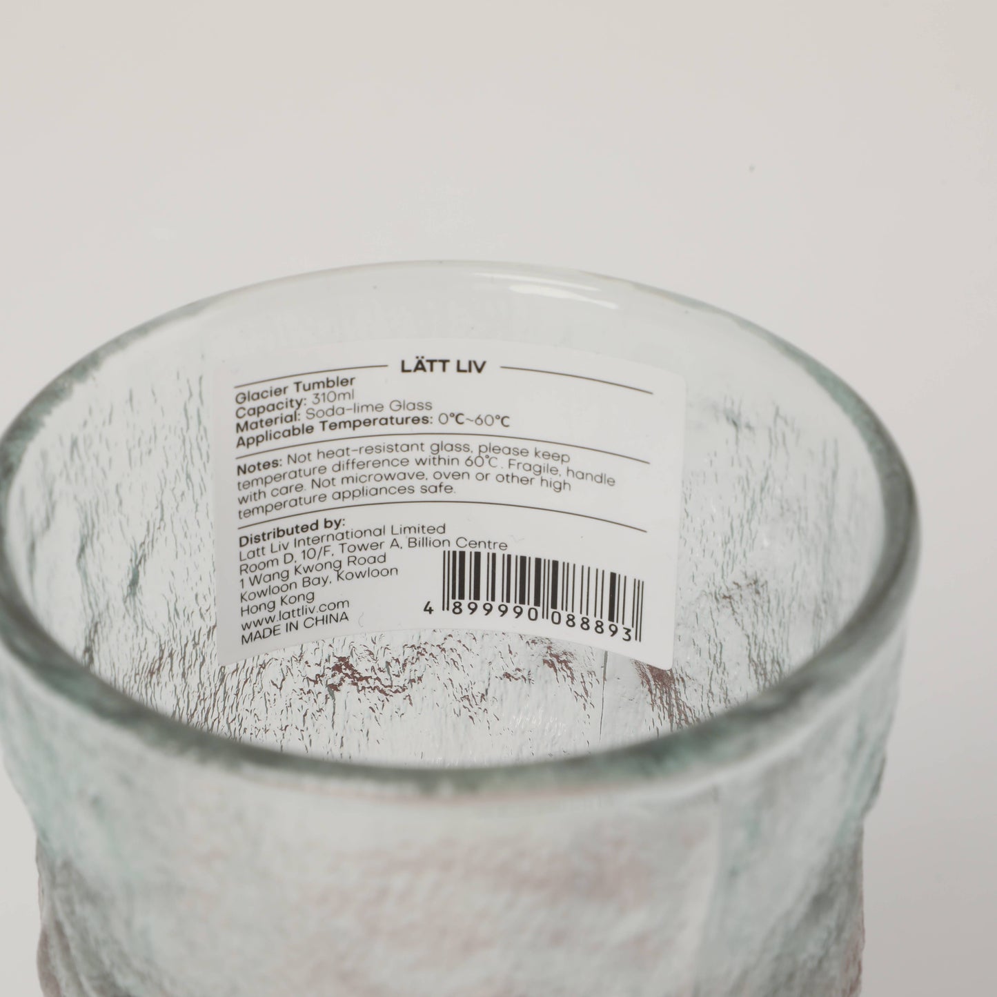 Gradient Colour Glacier Tumbler - Green & Pink