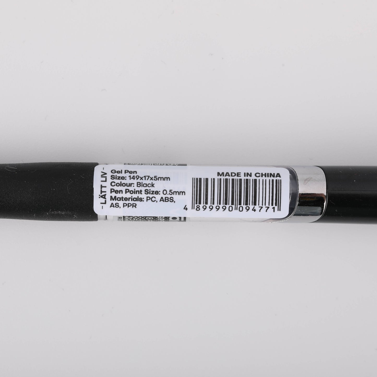 Click Gel Pen - Black