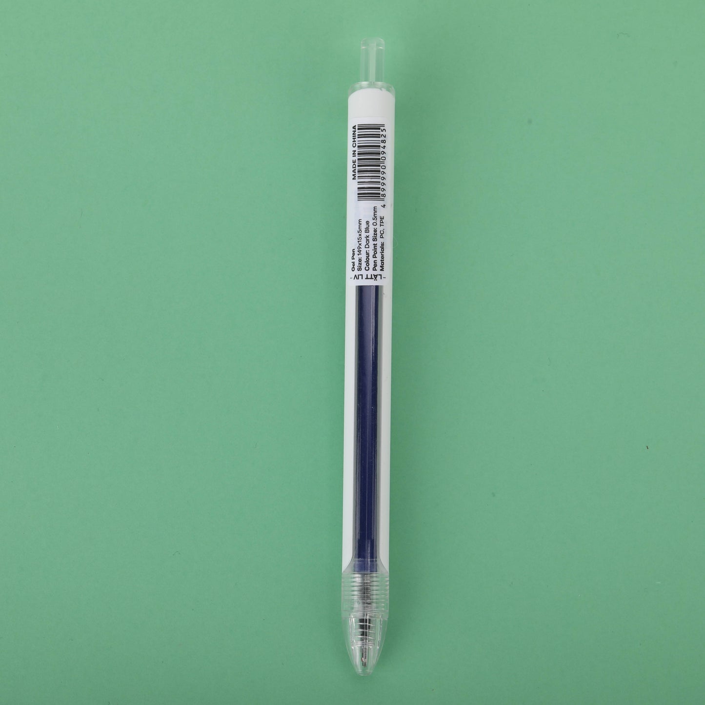 ST 0.5MM Click Gel Pen - Dark Blue