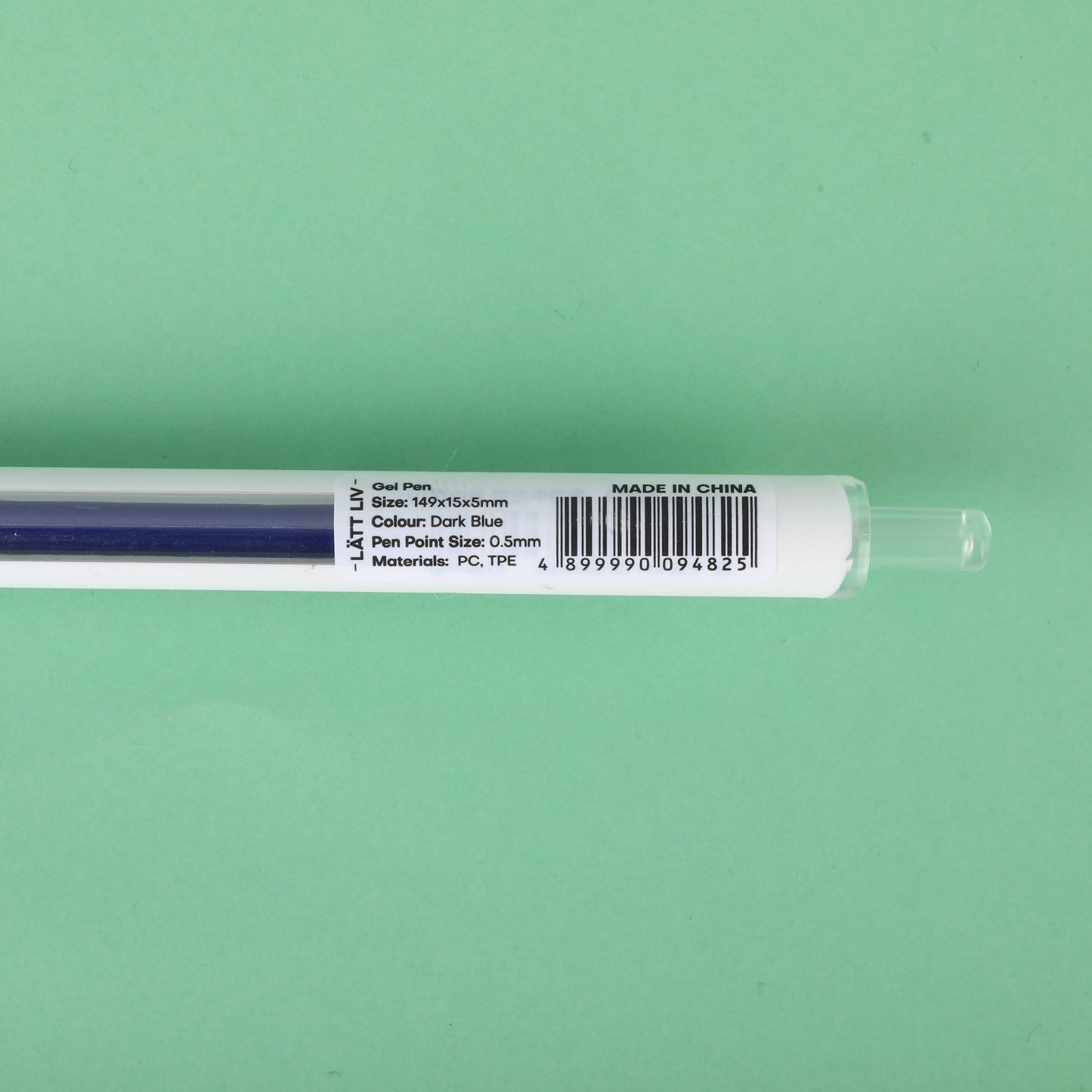 ST 0.5MM Click Gel Pen - Dark Blue