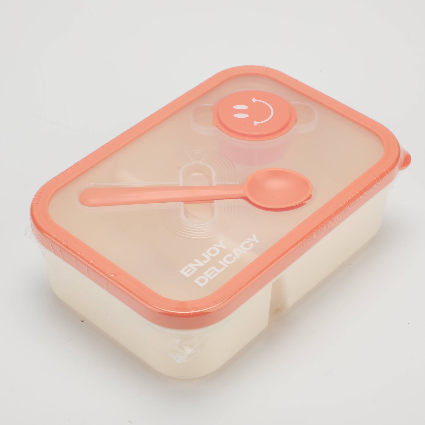 One Layer Lunch Box - Orange