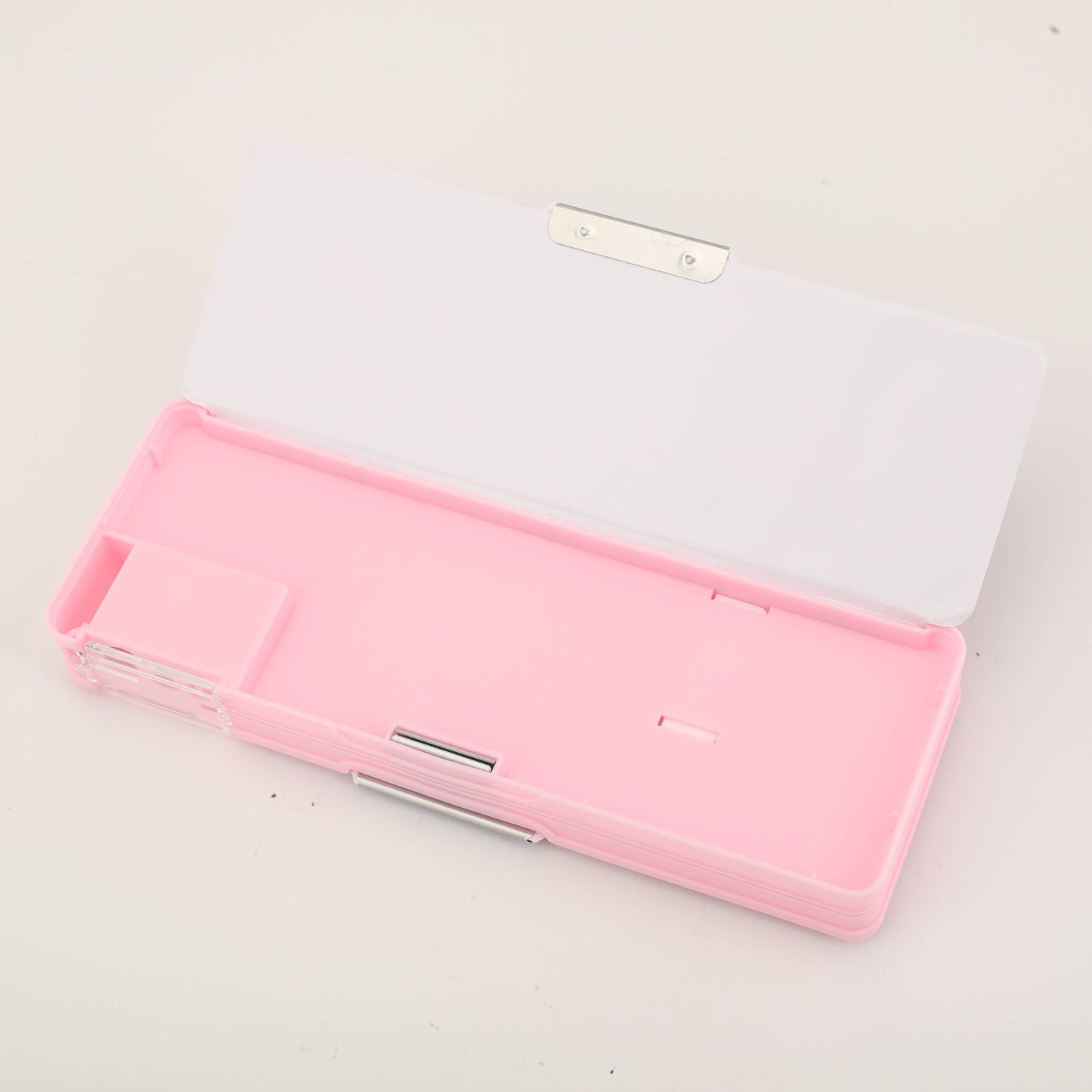 Lotso Plastic Pencil Box with Double Hole Sharpener