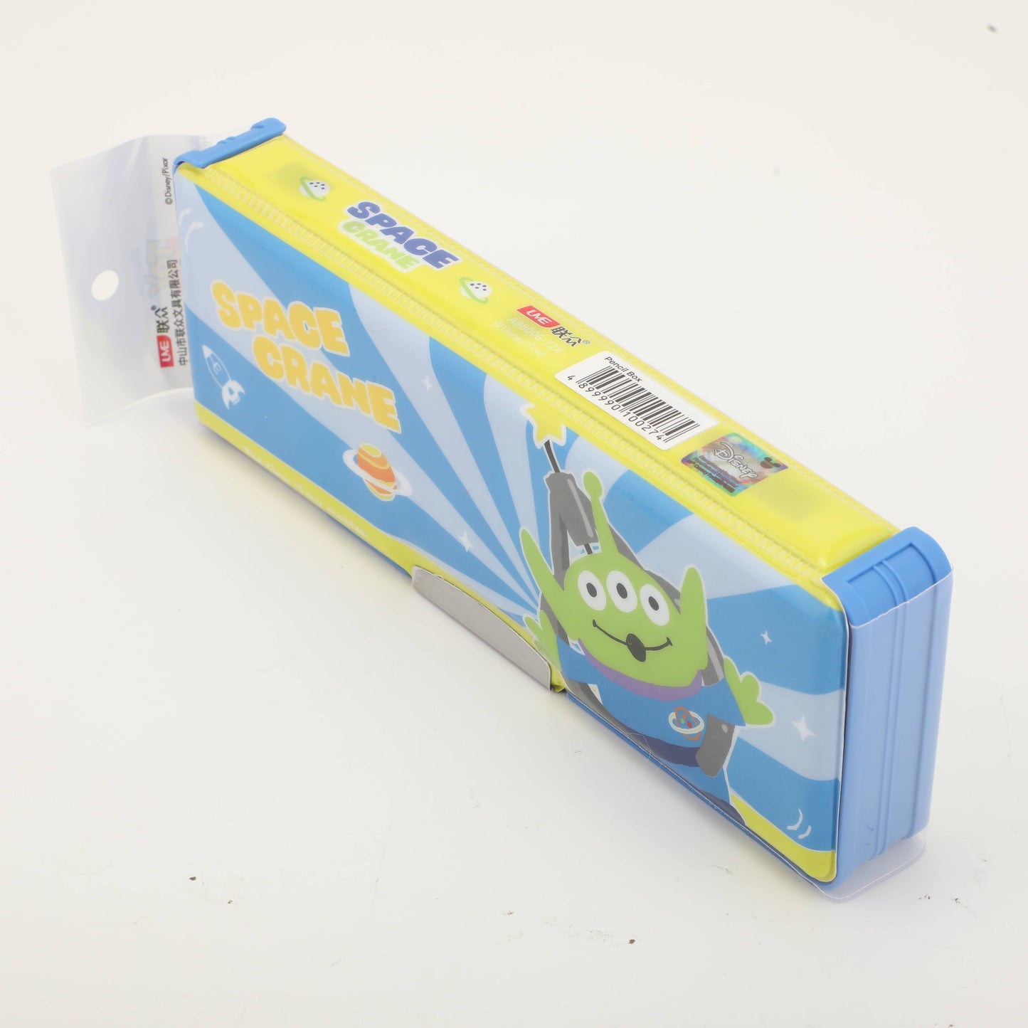 Aliens Plastic Pencil Box with Double Hole Sharpener