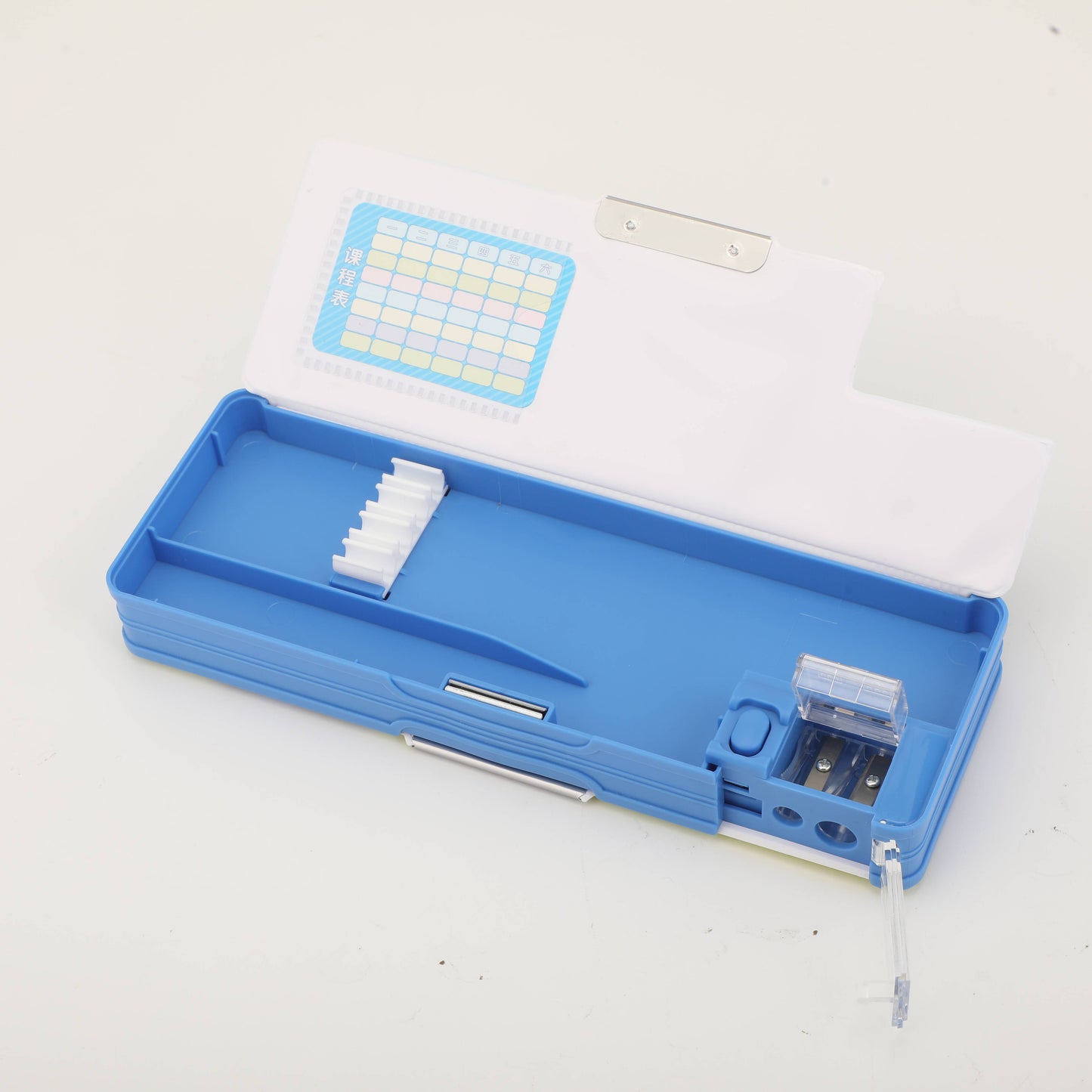 Aliens Plastic Pencil Box with Double Hole Sharpener