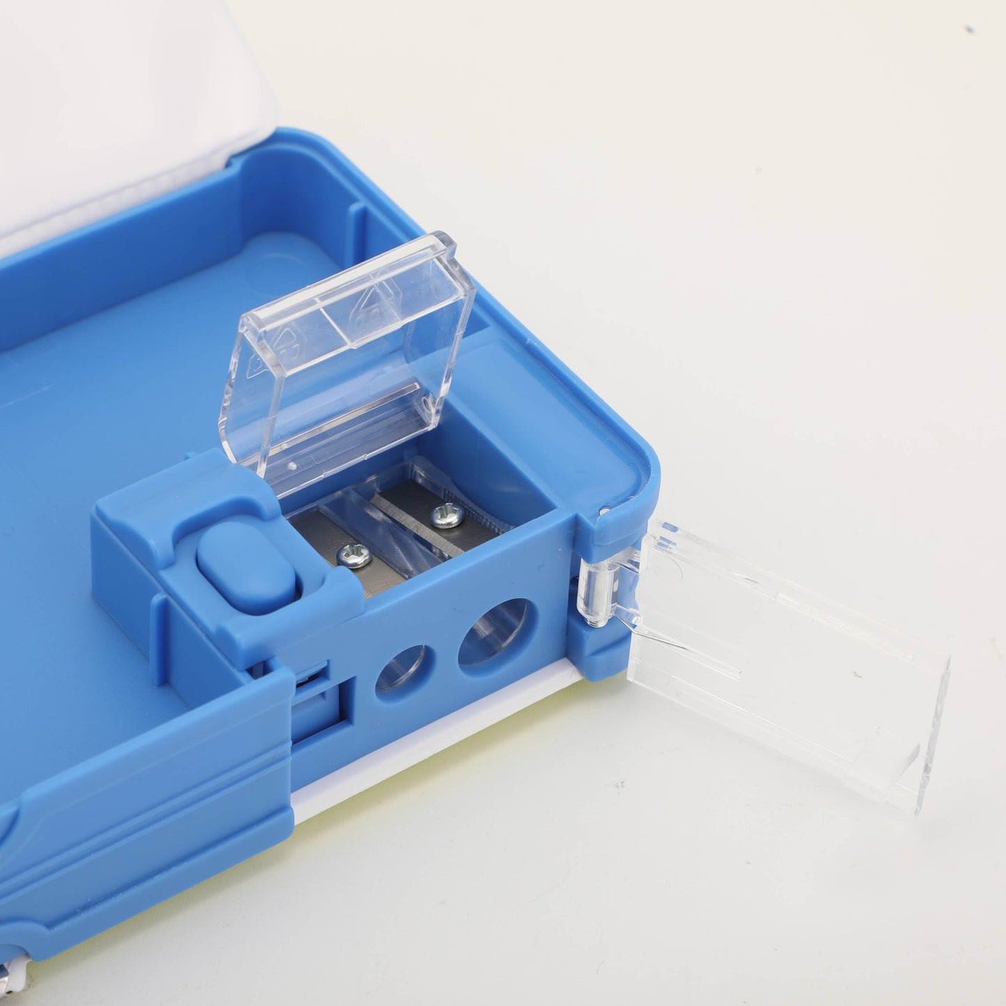 Aliens Plastic Pencil Box with Double Hole Sharpener