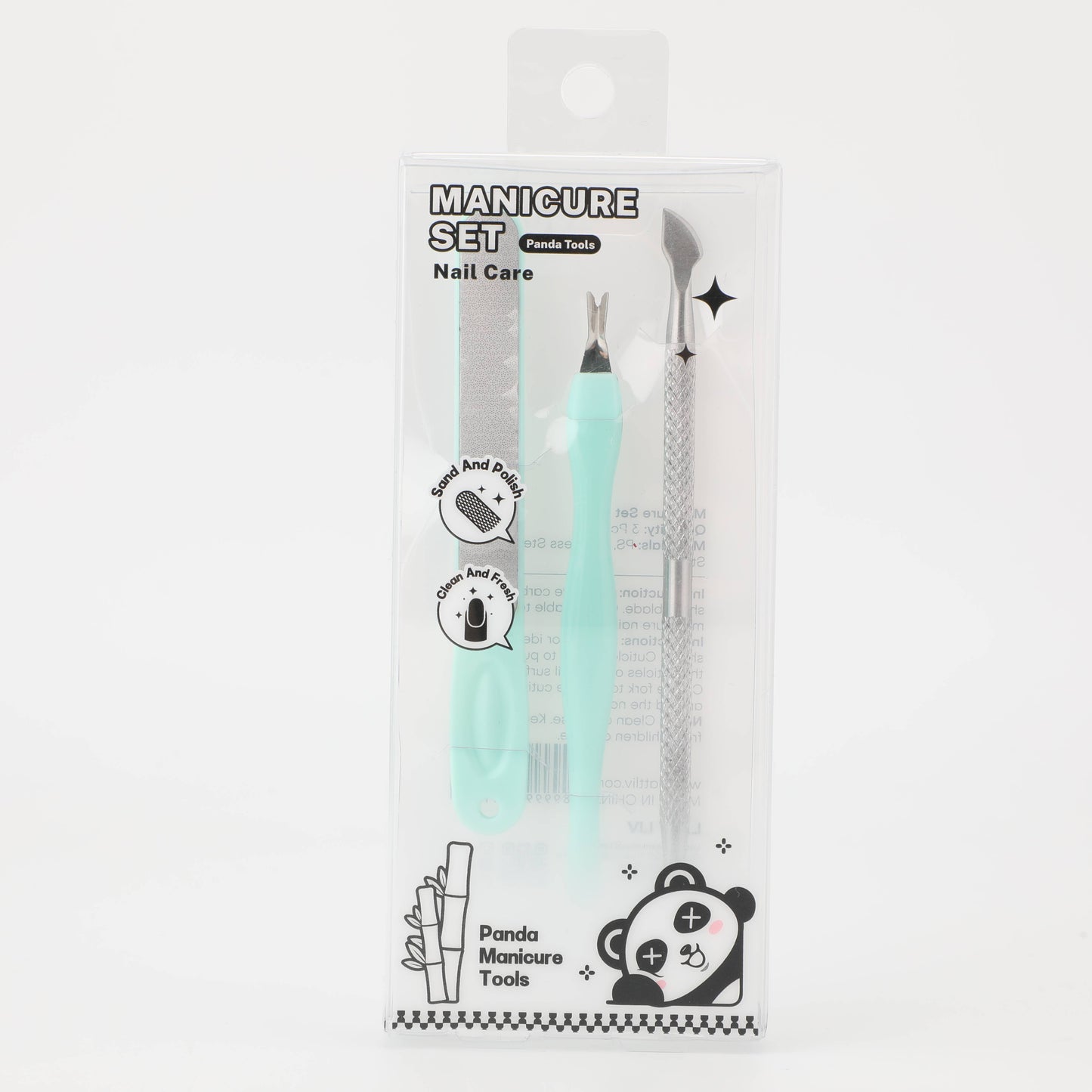 Panda Manicure Set