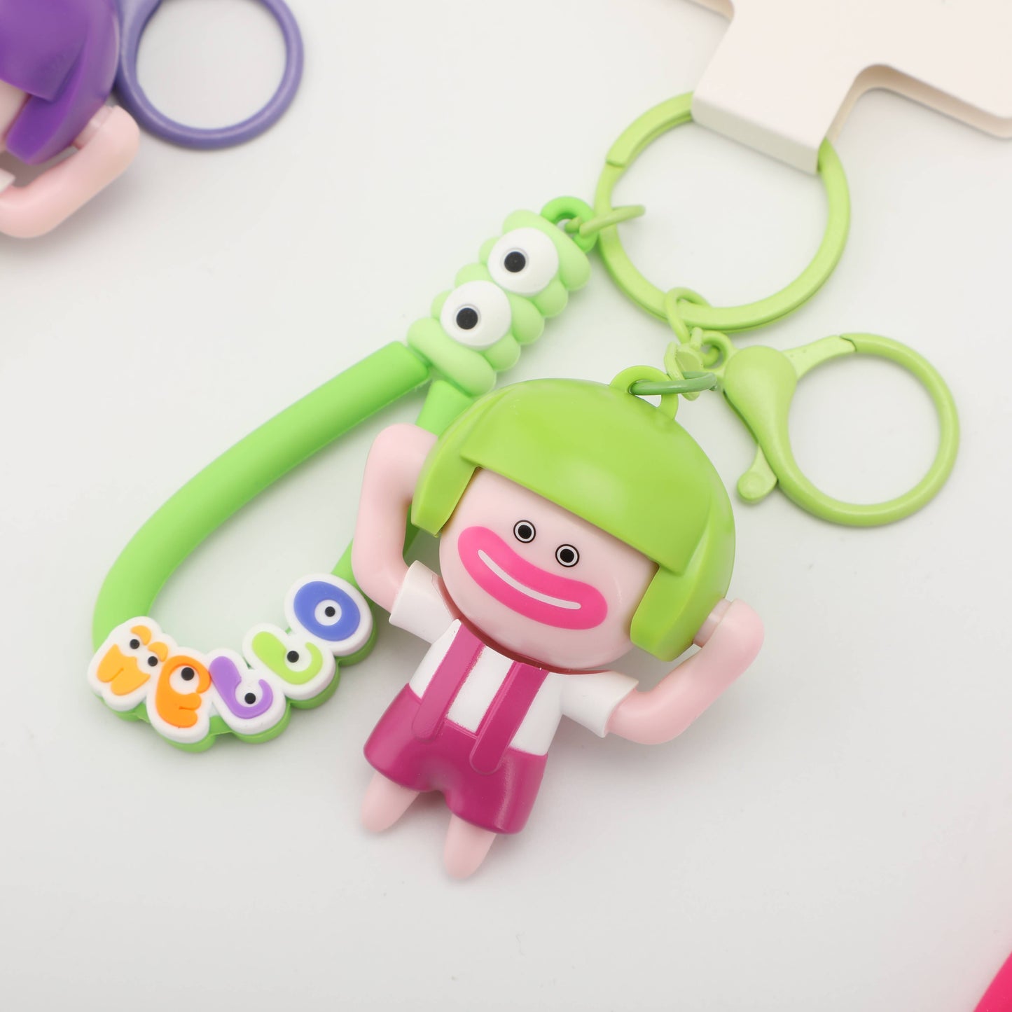Key Ring - Changing Face Ugly Doll