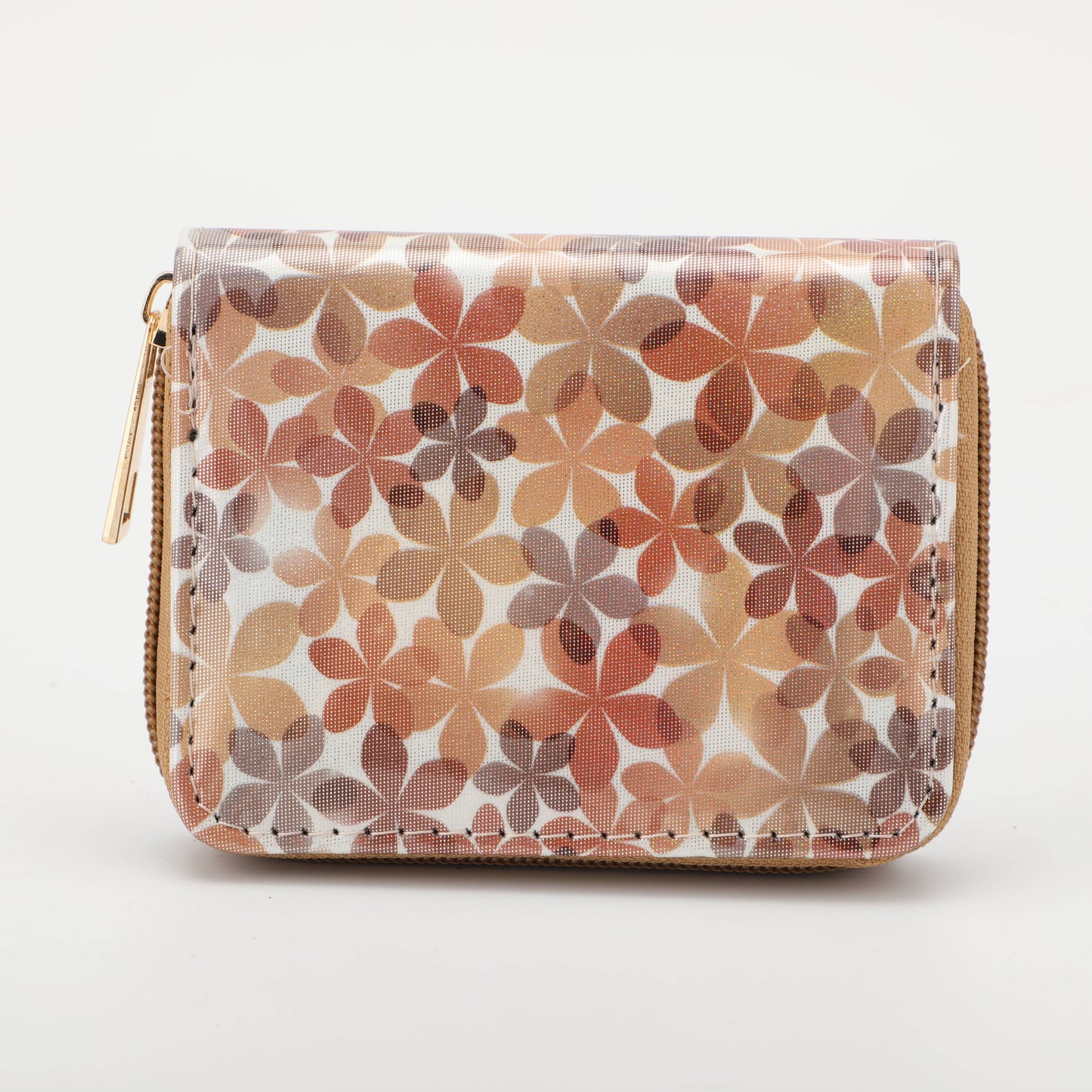 Full Printing Flower Women's Wallet - Pink