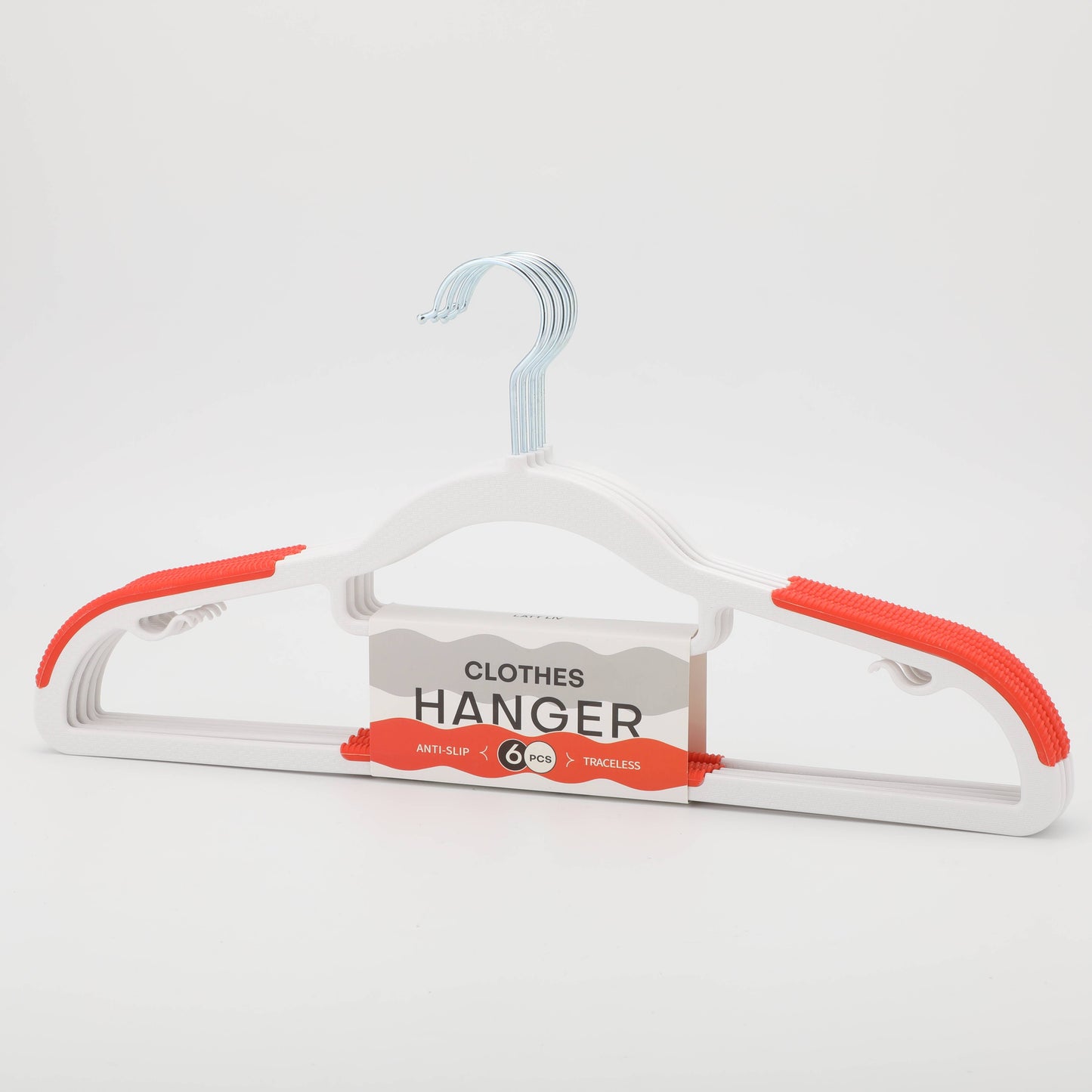 6-Piece Clothes Hanger - Orange