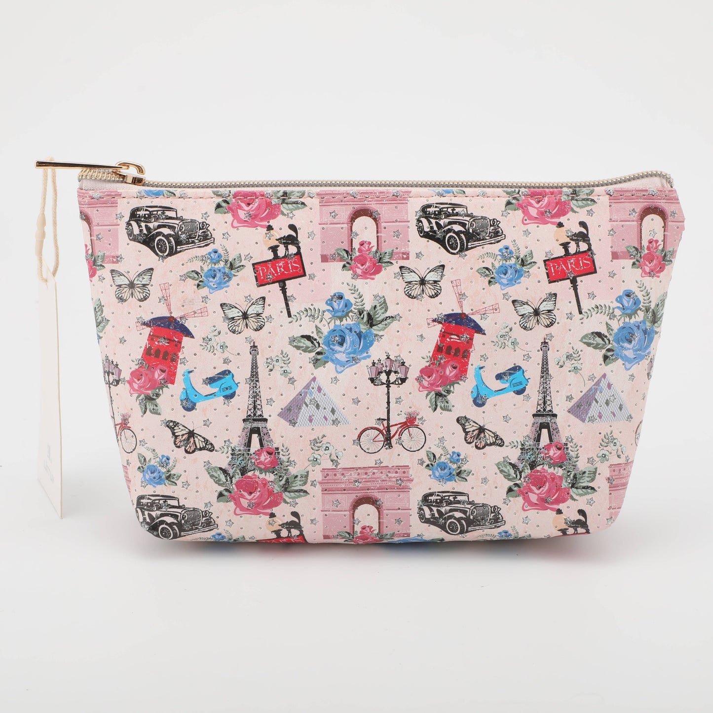 Five-pointed Star Print Stylish Cosmetic Bag