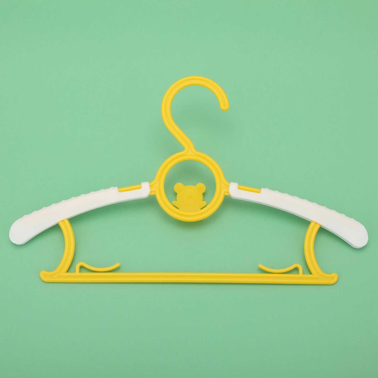 Multifunctional Children's Stretchable Clothes Hanger - Yellow