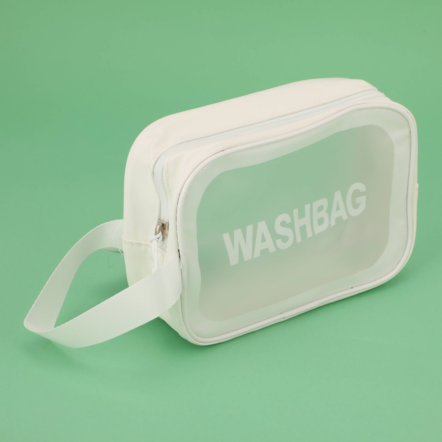 PVC Toiletry Bag - S - White