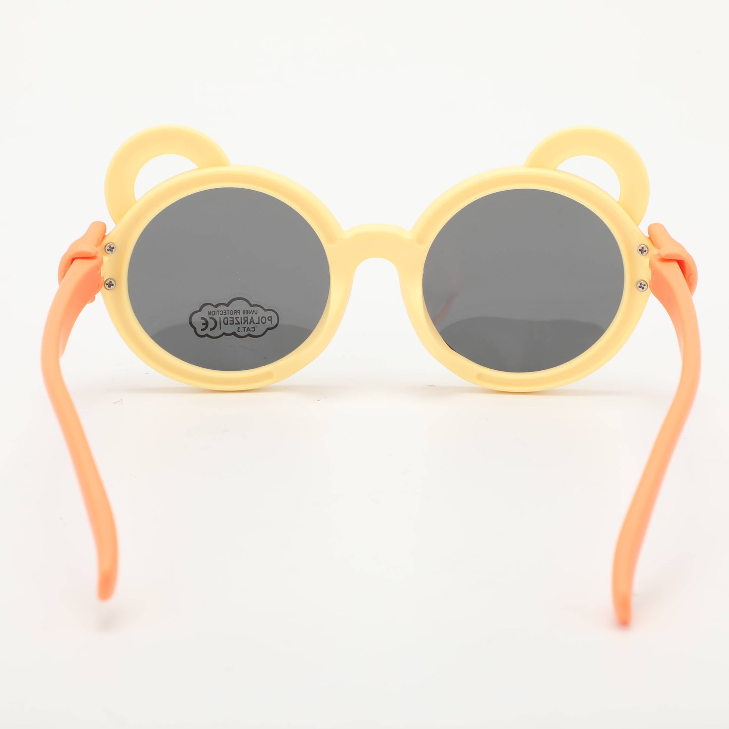 Childrens Sunglasses with Gloves Decoration - Yellow