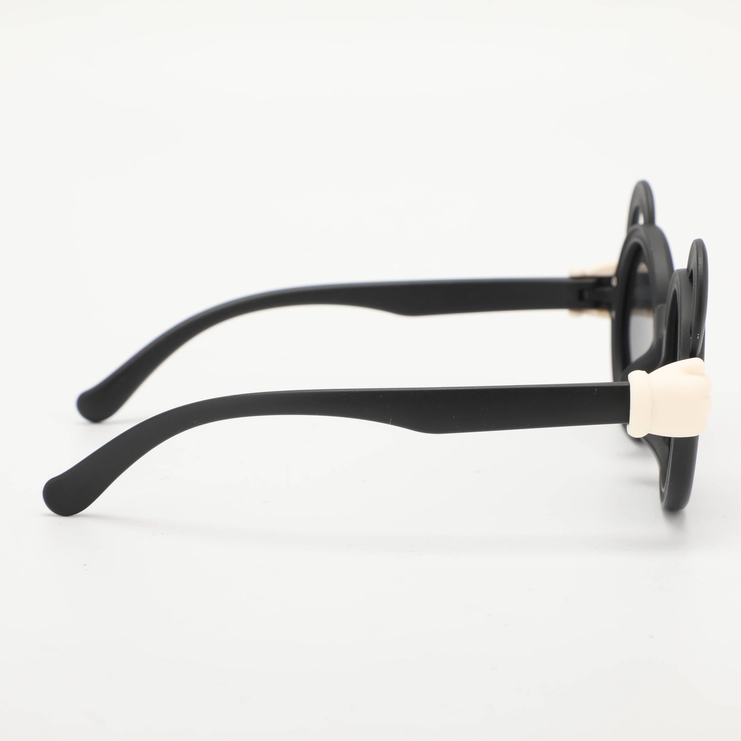 Childrens Sunglasses with Gloves Decoration - Black