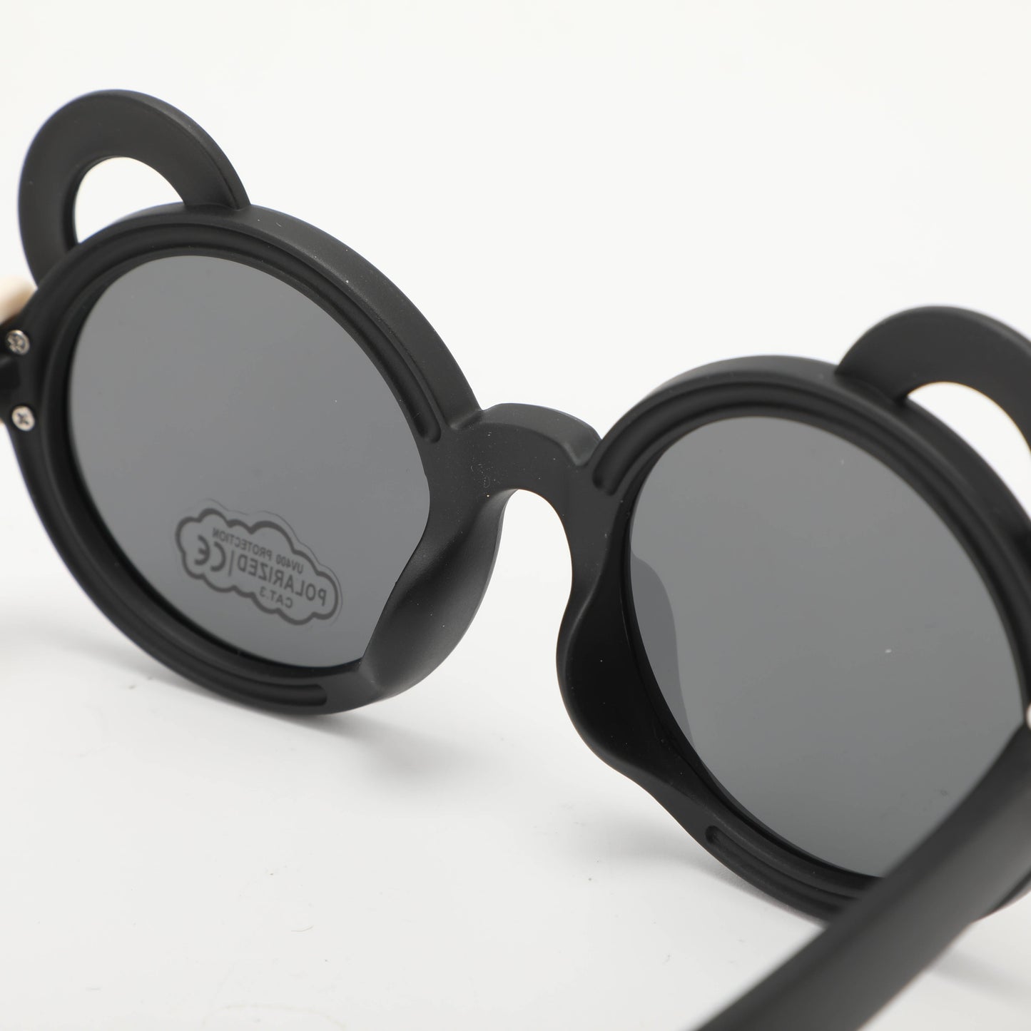 Childrens Sunglasses with Gloves Decoration - Black