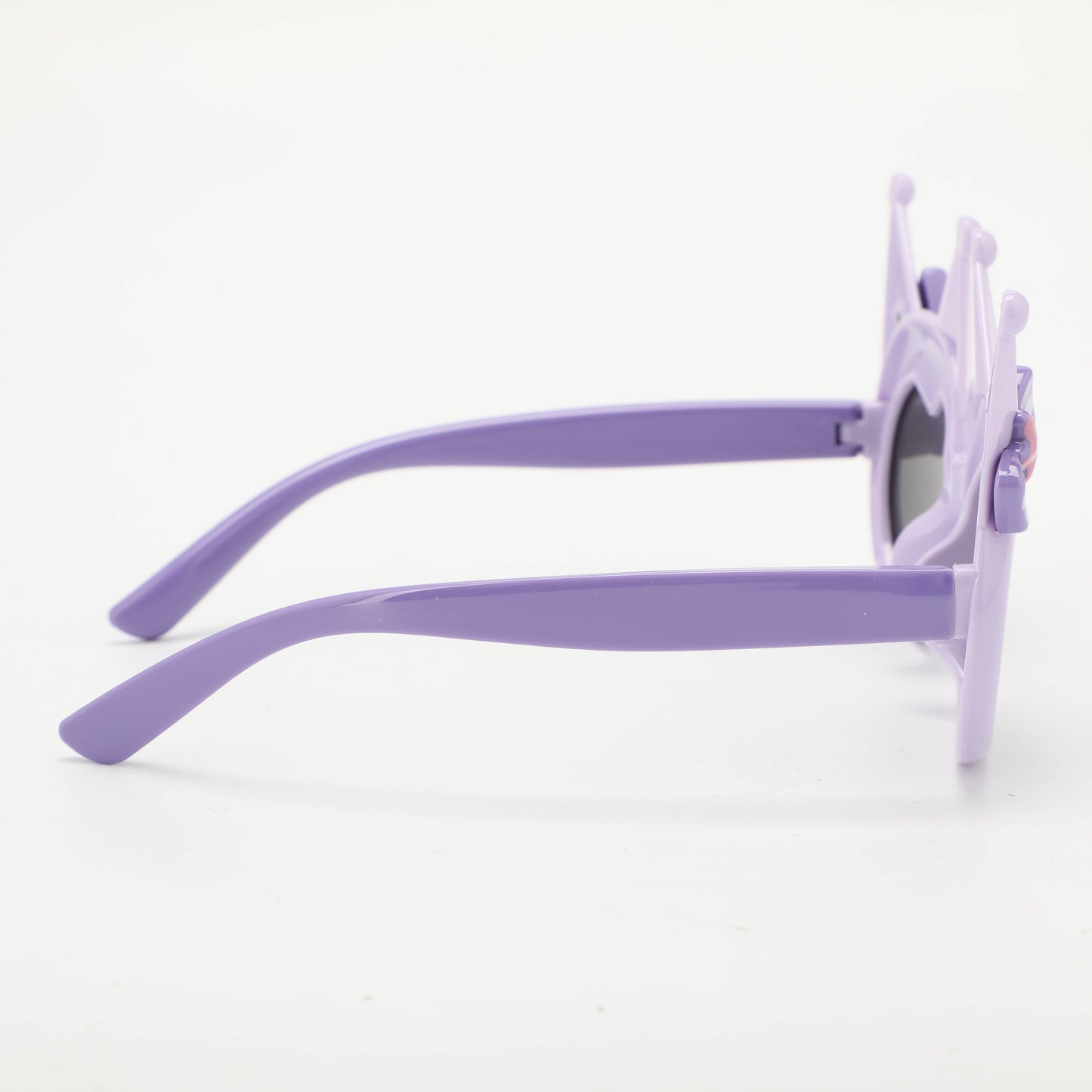 Childrens Pointy Ears Bowknot Sunglasses - Purple