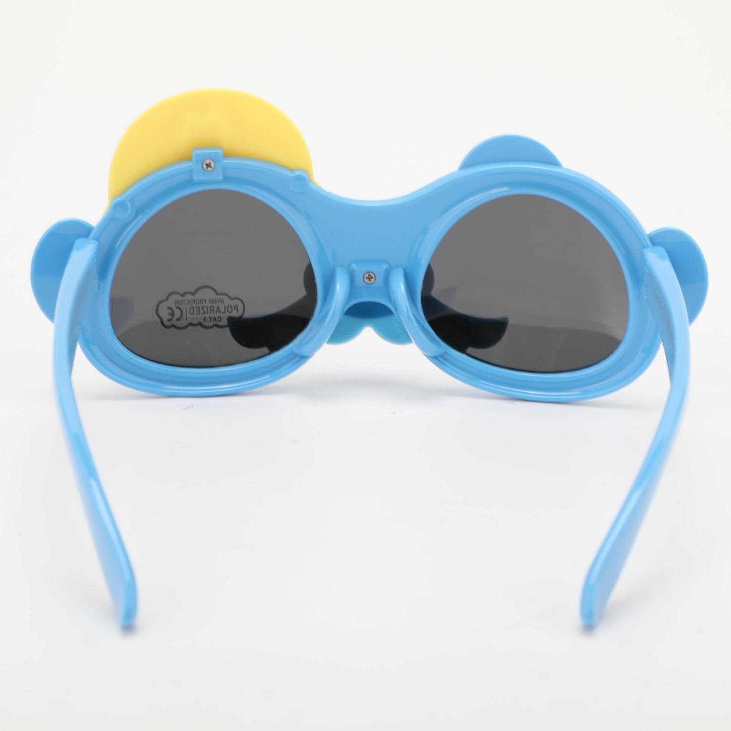 Childrens Sunglasses with Cap Decoration - Blue
