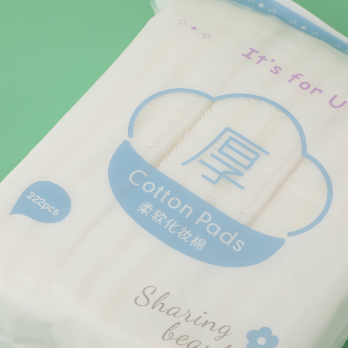 Soft Cotton Pads - 222 Pcs