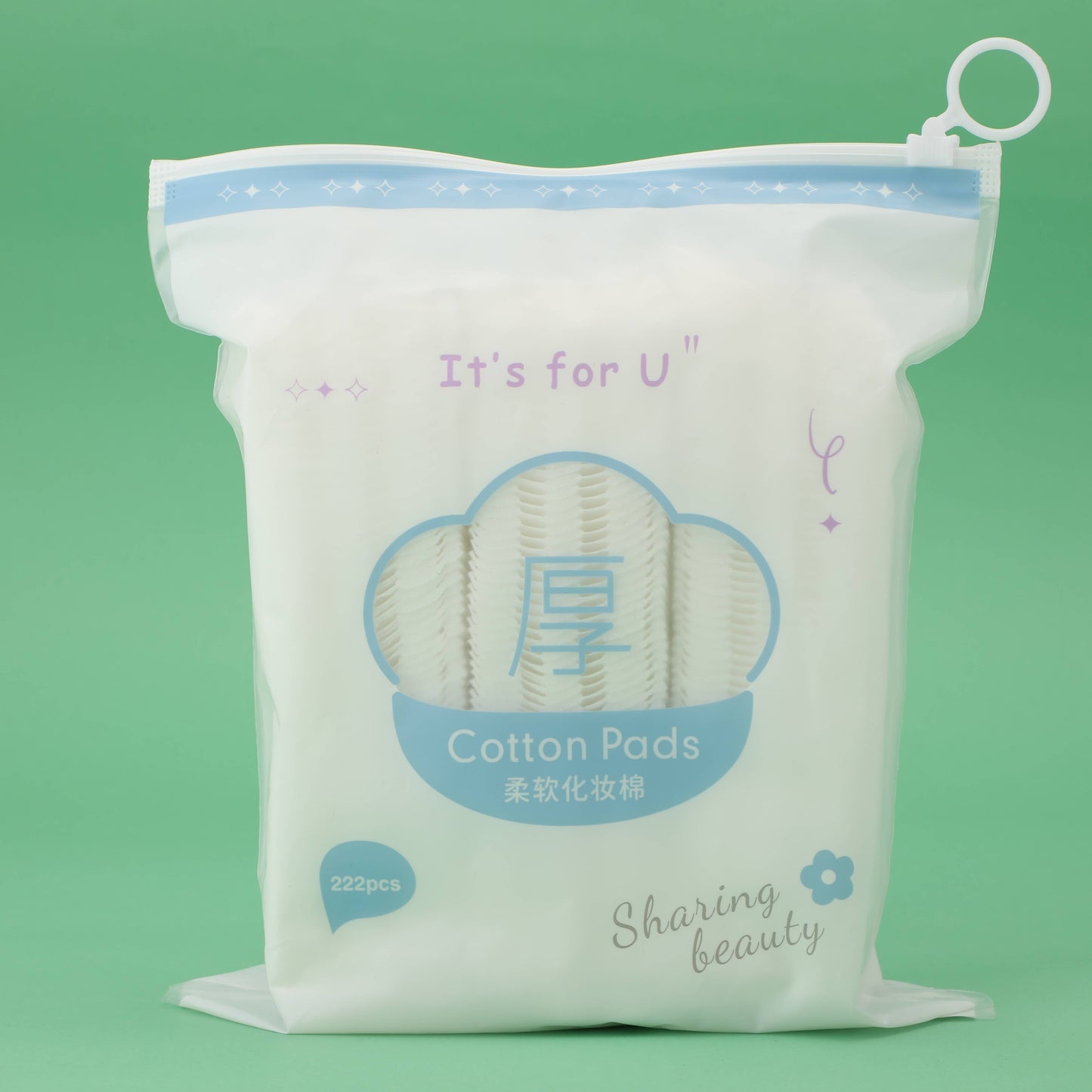 Soft Cotton Pads - 222 Pcs