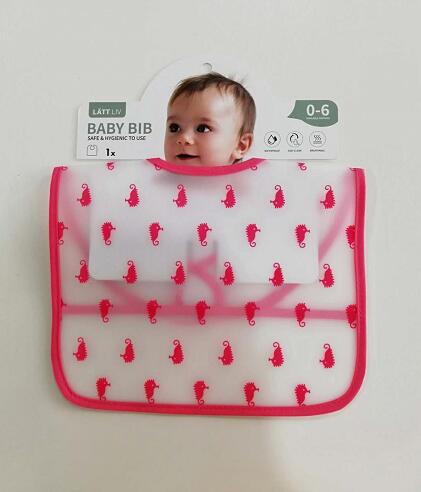 Waterproof Bib - Sea Horse