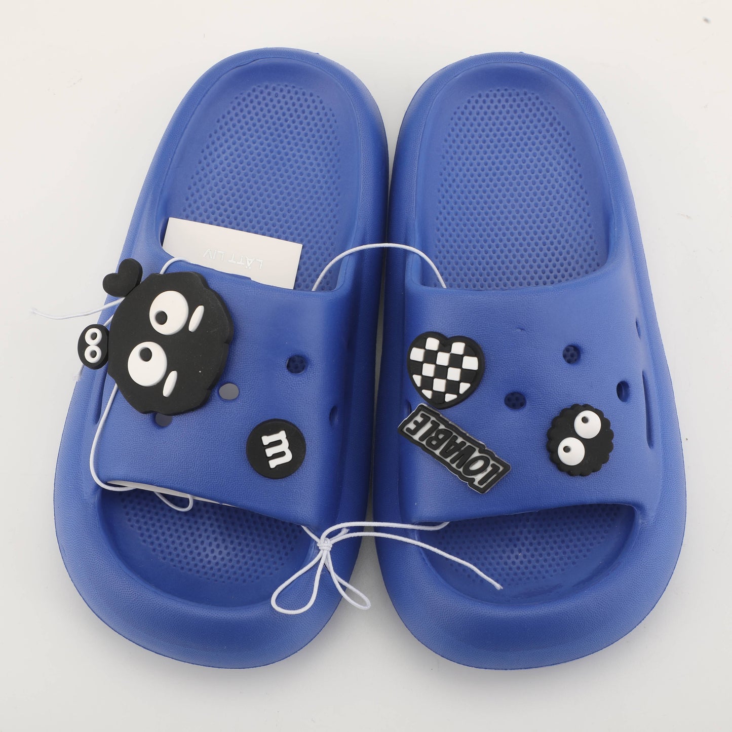Funny Expression Childrens Sandals - 30/31 180MM - Blue