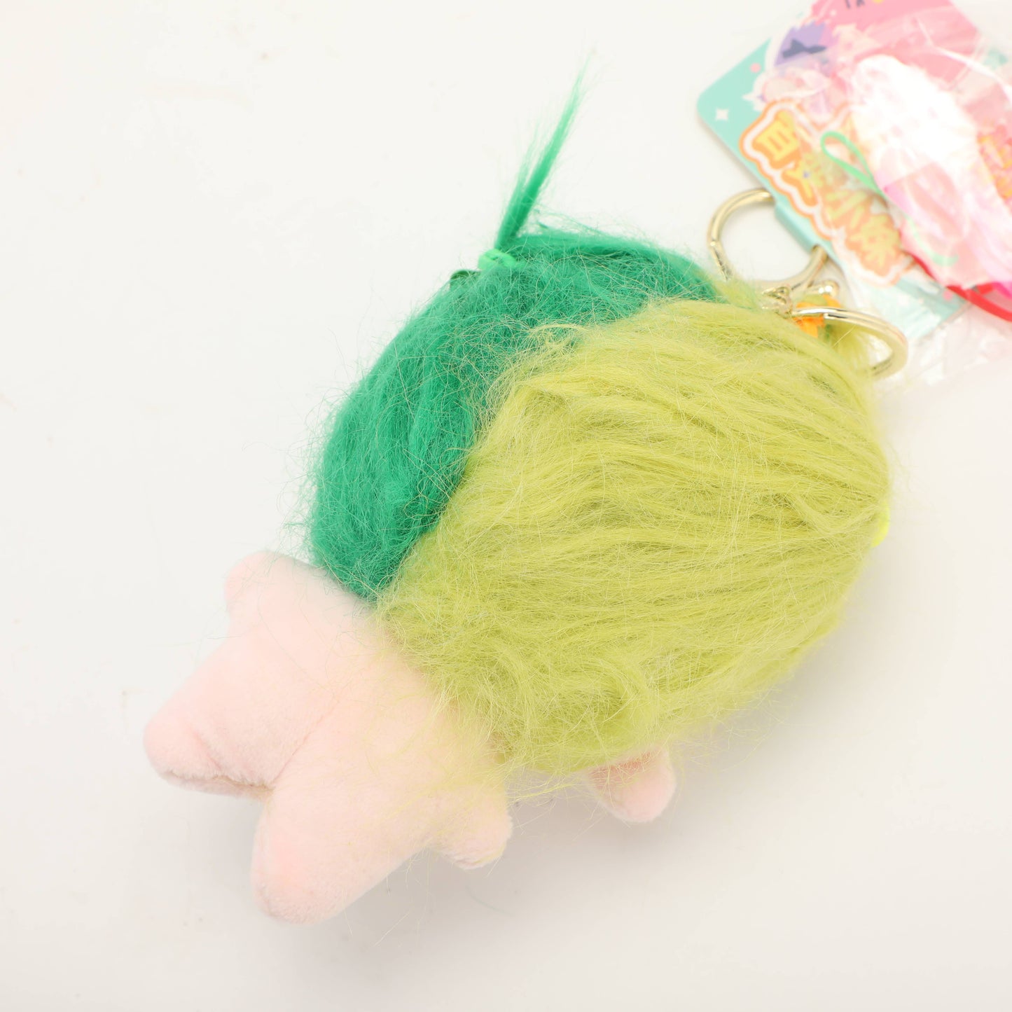 Key Ring - Pouting Doll with Long Hair