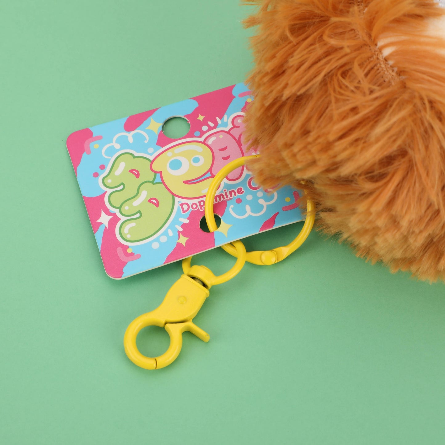Keychain - Dopamine Boy with Snot Bubble
