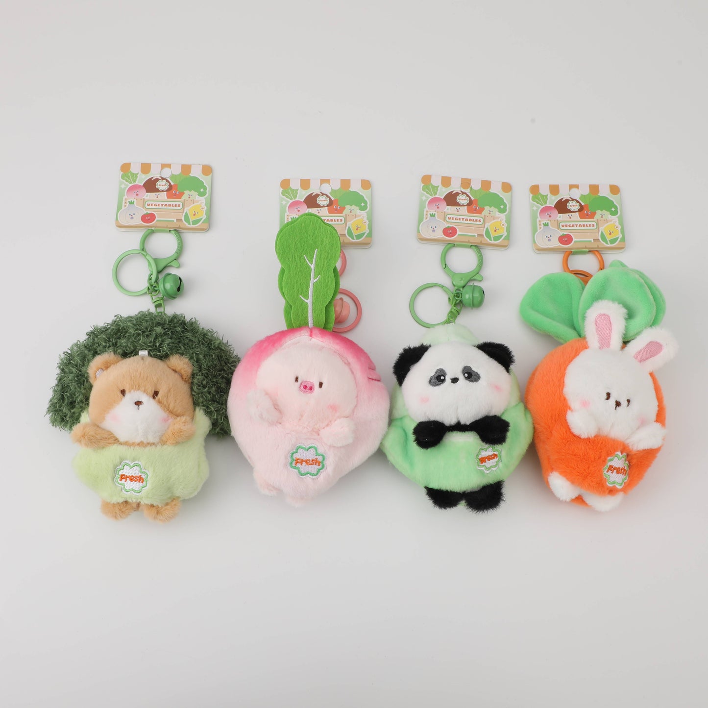 Keychain - Animal in Vegetable Costume