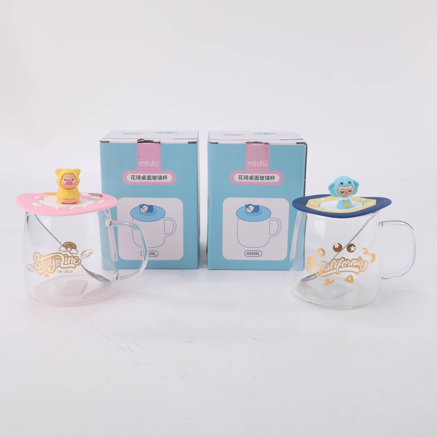 Glass Tea Cup - 440ml