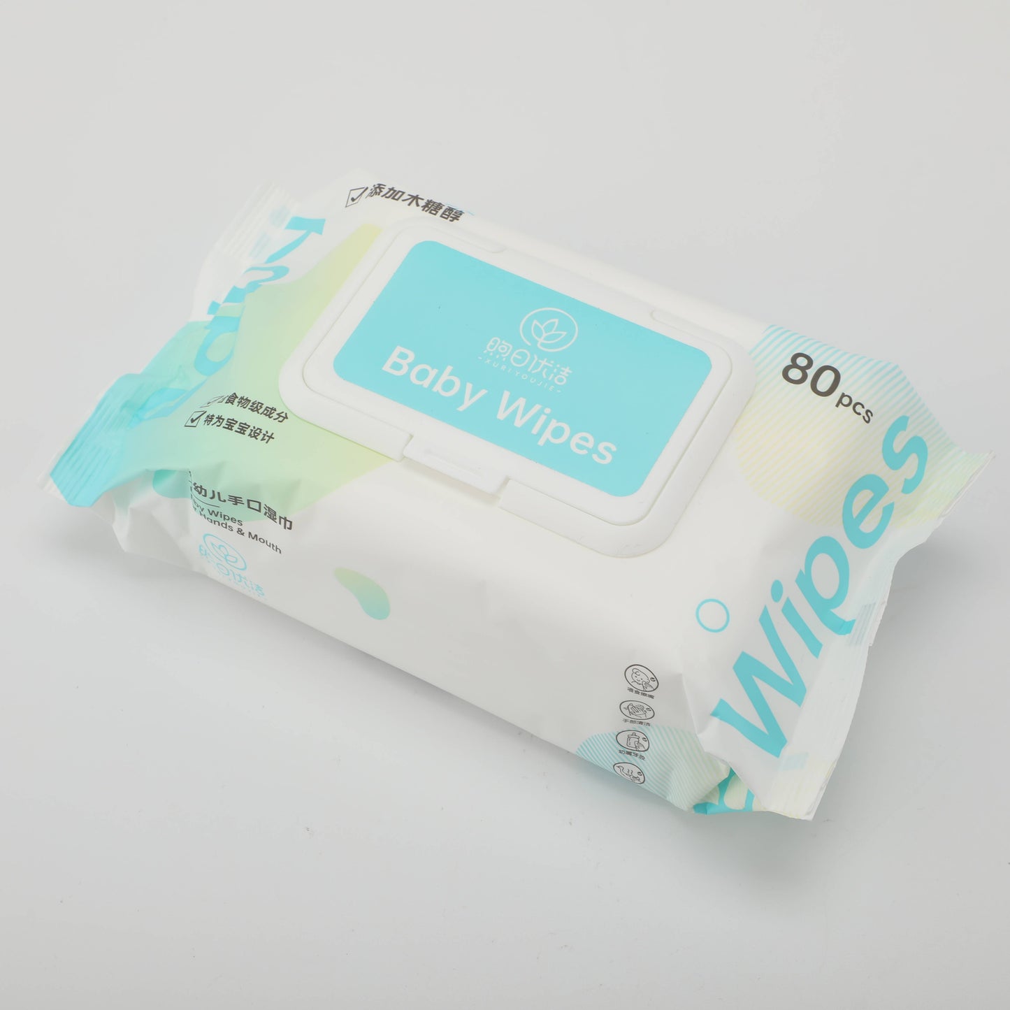 Baby Hand & Face Wipes - 80 Pcs
