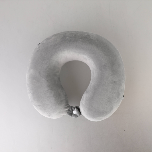 Nordic Simple Spandex Ultra-soft U-shaped Pillow - Grey