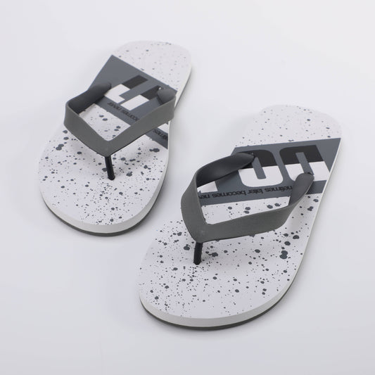 Stars Men's Flip-flops - 44 - Grey