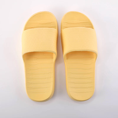 Simple Women's Shower Slippers - 240mm(37/38) - Yellow