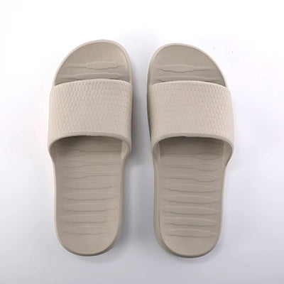 Simple Men's Shower Slippers - 270mm(43/44) - Khaki