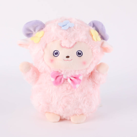 Stuffed Toy - Happy Pink Sheep