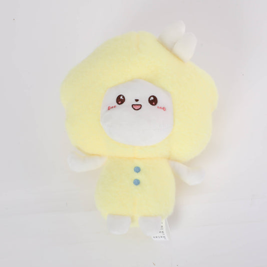 Stuffed Toy - 8 Inches Yellow Sheep