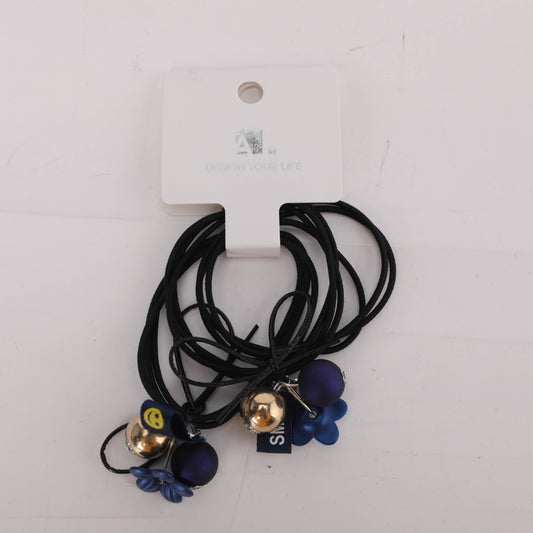 Stylish Orchid Hair Tie - 3 Pcs