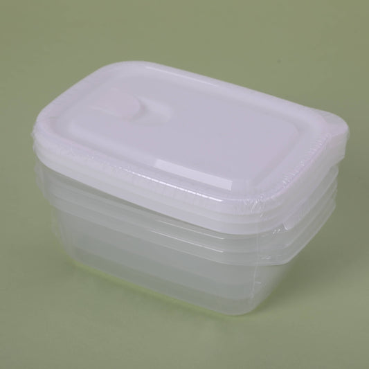 Food Storage Container with Vent - 3 Pcs - 610ml