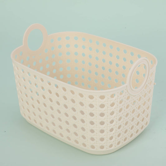 Vintage Hollow-out Storage Basket - S