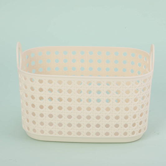 Vintage Hollow-out Storage Basket - M