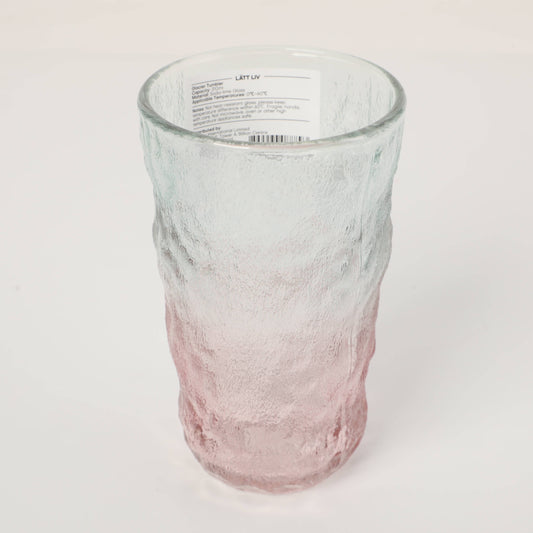 Gradient Colour Glacier Tumbler - Green & Pink