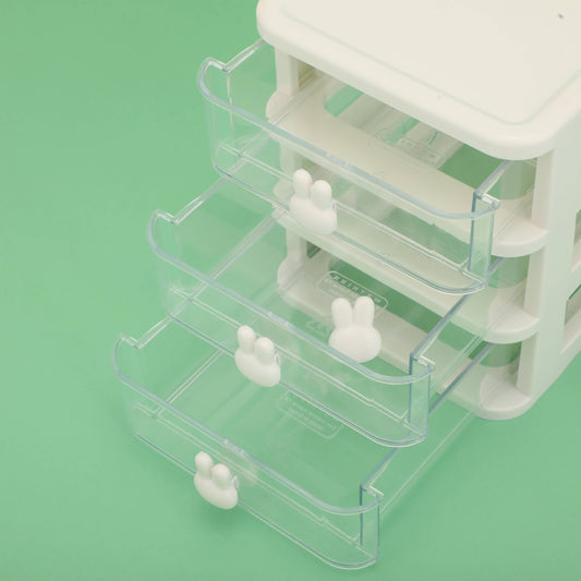 Rabbit 3-Layer Cosmetic Organiser