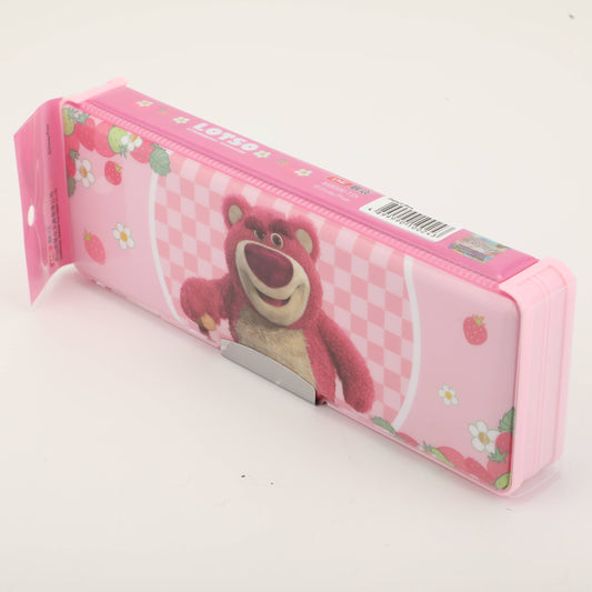 Lotso Plastic Pencil Box with Double Hole Sharpener