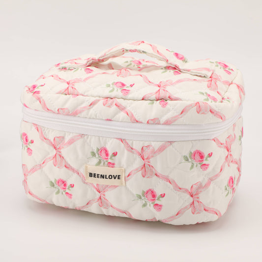 Love of Butterfly Flip Top Cosmetic Bag