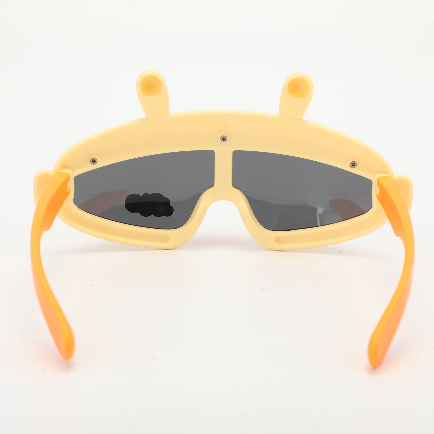 Childrens Rabbit Ears Hat-shaped Sunglasses - Yellow